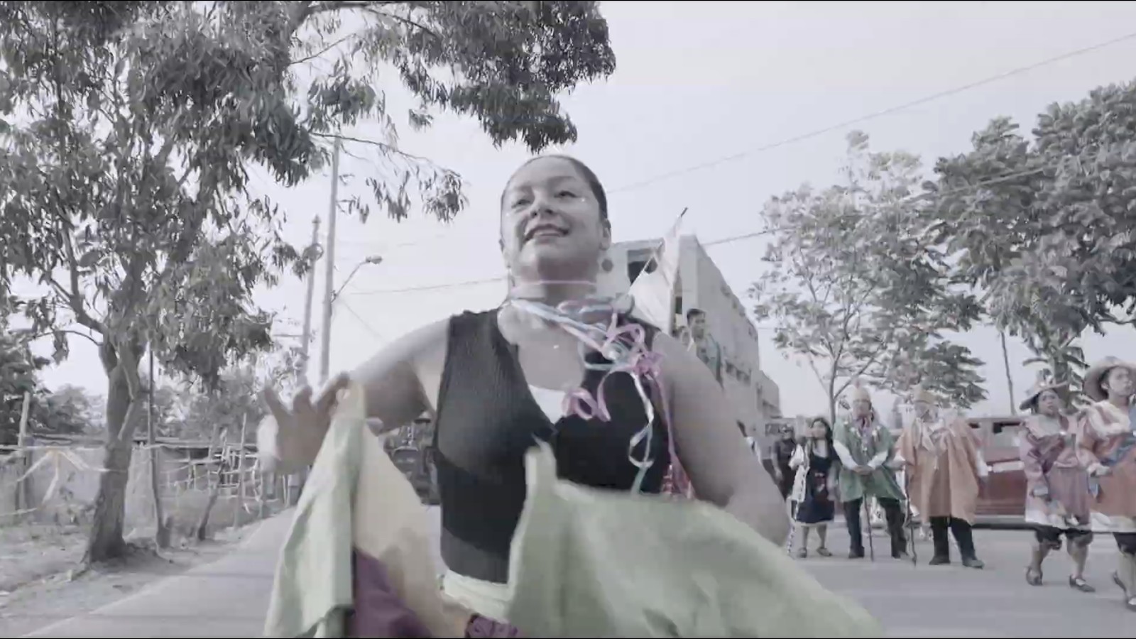 Dancing through the streets of El Carmen