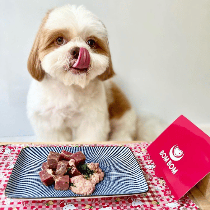BOM BOM 강아지 생식 제품 이미지