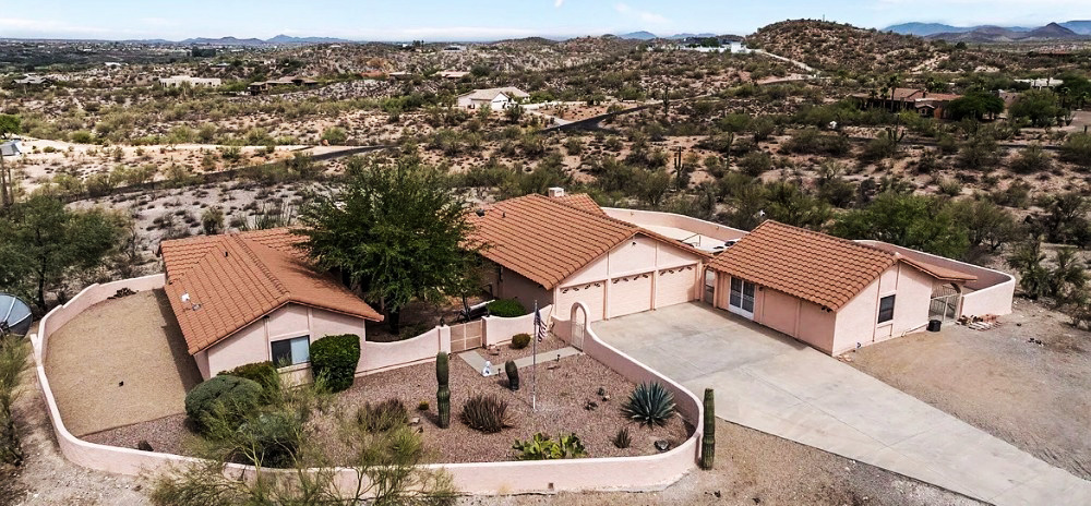 Aerial View of Property