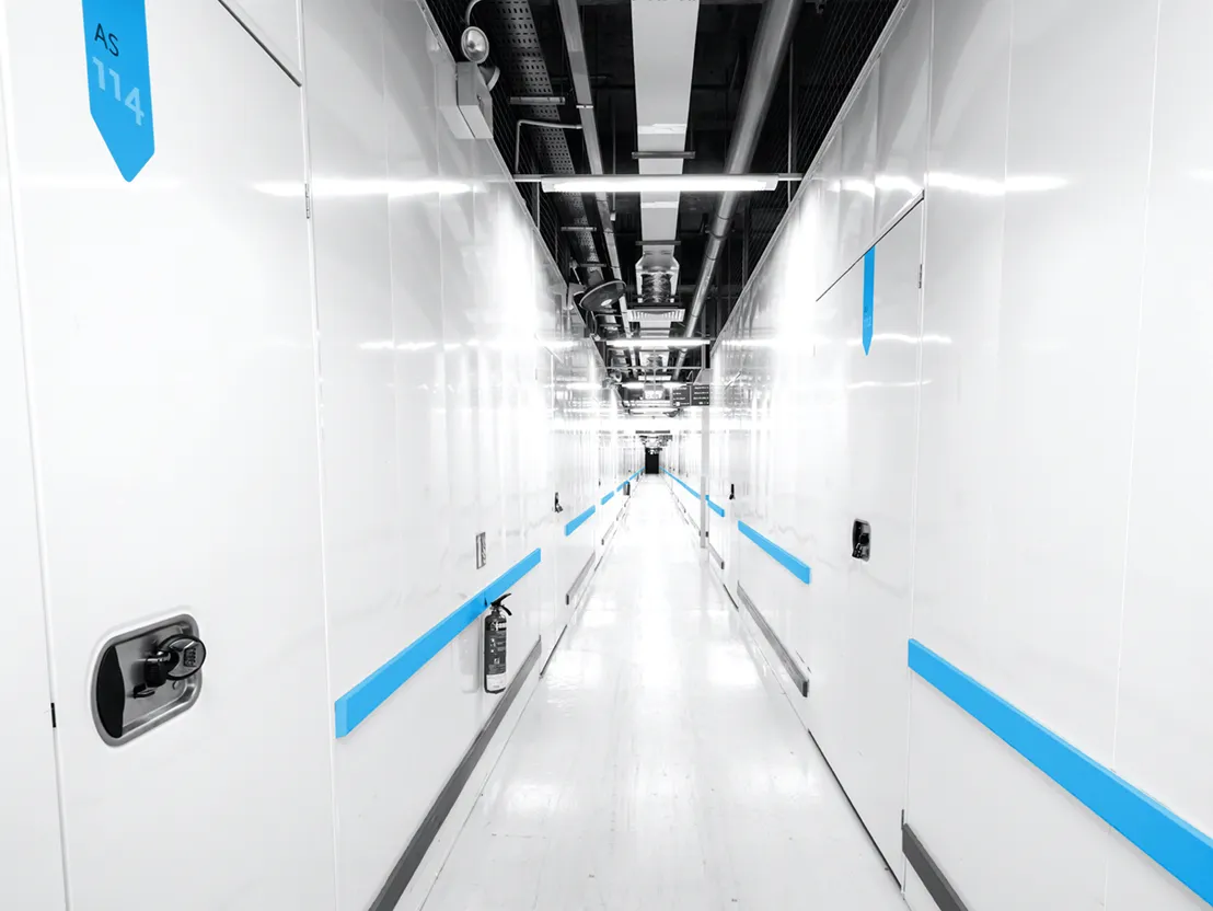 Spaceship self storage facility in Singapore