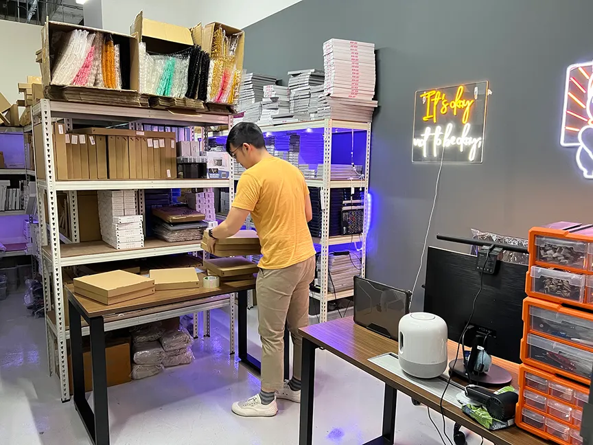 Private inventory storage unit at SpaceLabs