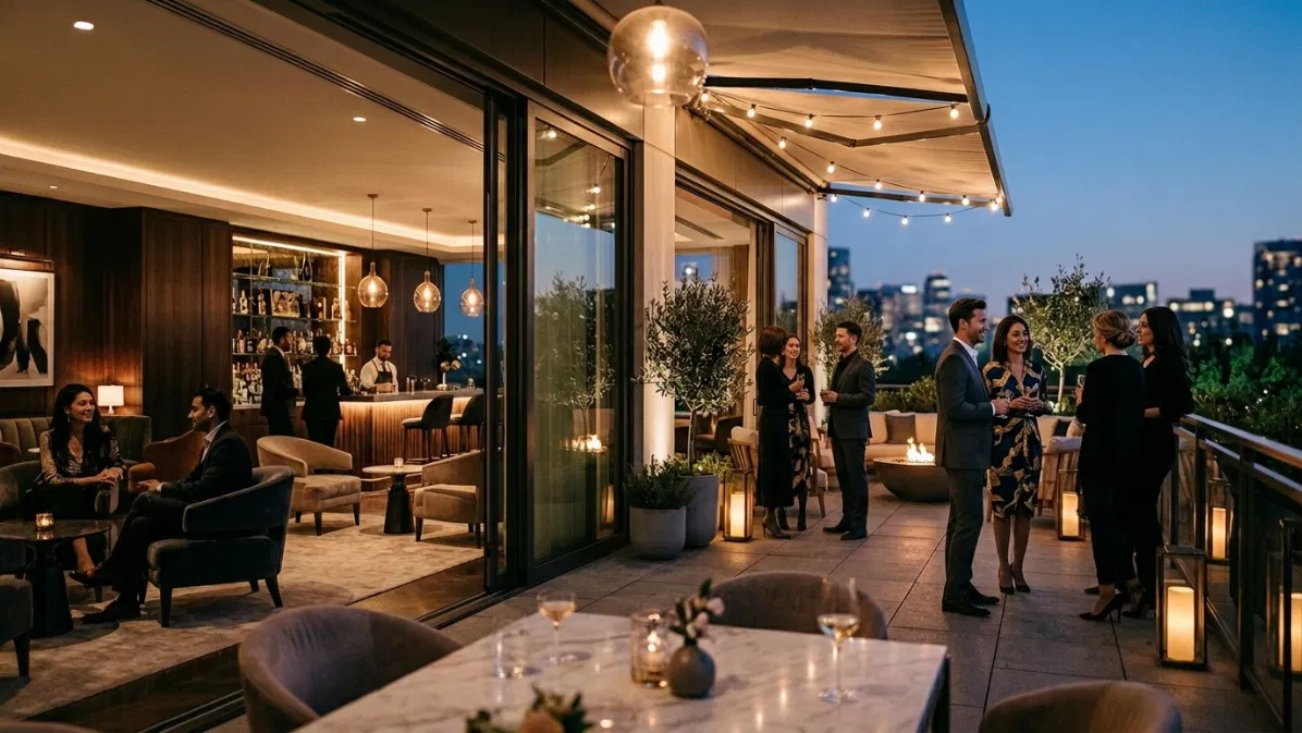 UploadX private club atmosphere