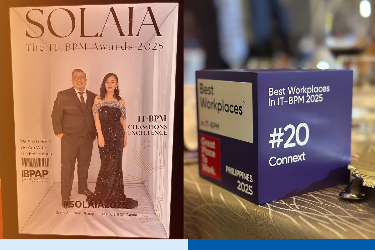 Connext best workplaces award it bpm 2025