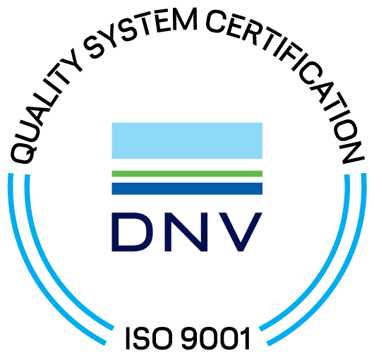 DNV ISO 9001 certification logo
