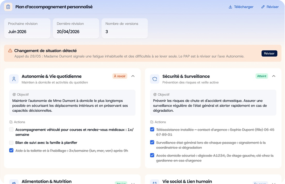 Évaluation générée automatiquement