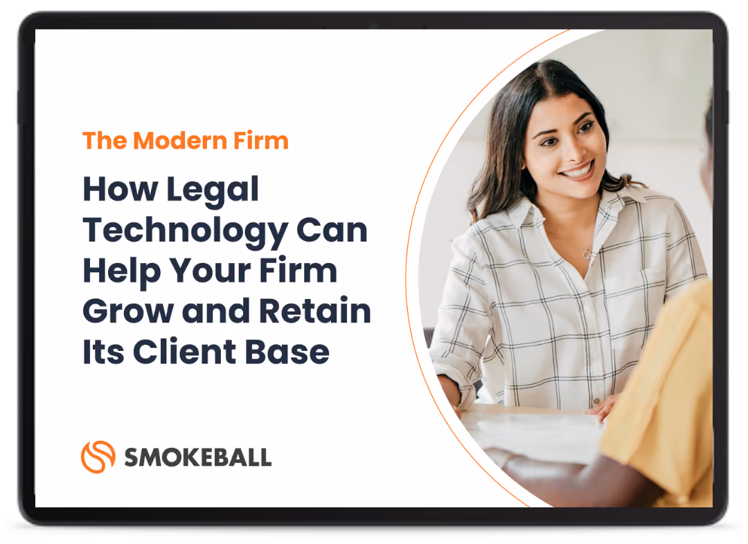 eBook - How Legal Technology Can Help Your Firm Grow and Retain Its Client Base
