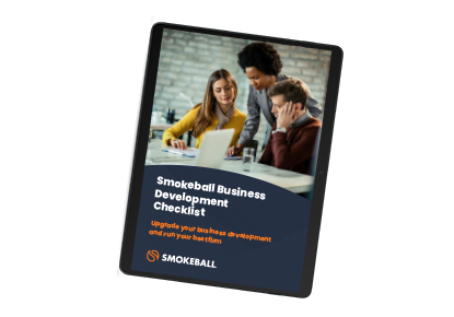 Your Smokeball Business Development Checklist