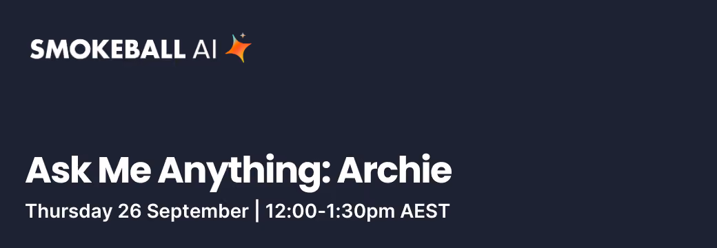 Ask Me Anything on Smokeball AI: Archie AI