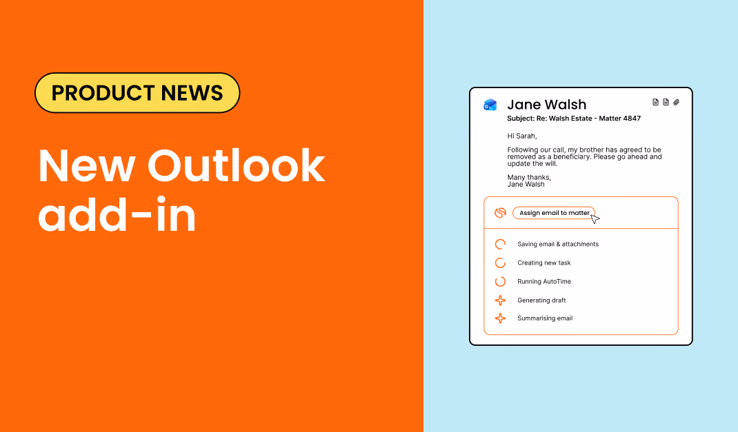 Bring AI productivity to your inbox with the new Smokeball Outlook add‑in