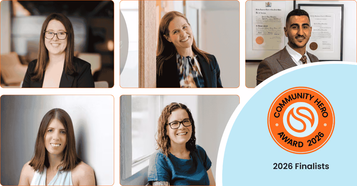 Meet our 2026 Community Hero Award finalists