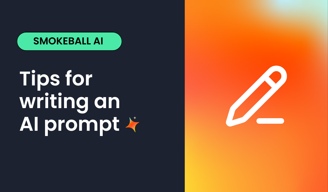 How to write a strong AI prompt