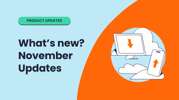 What's new? November updates