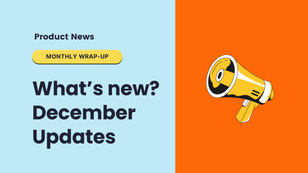 December product update