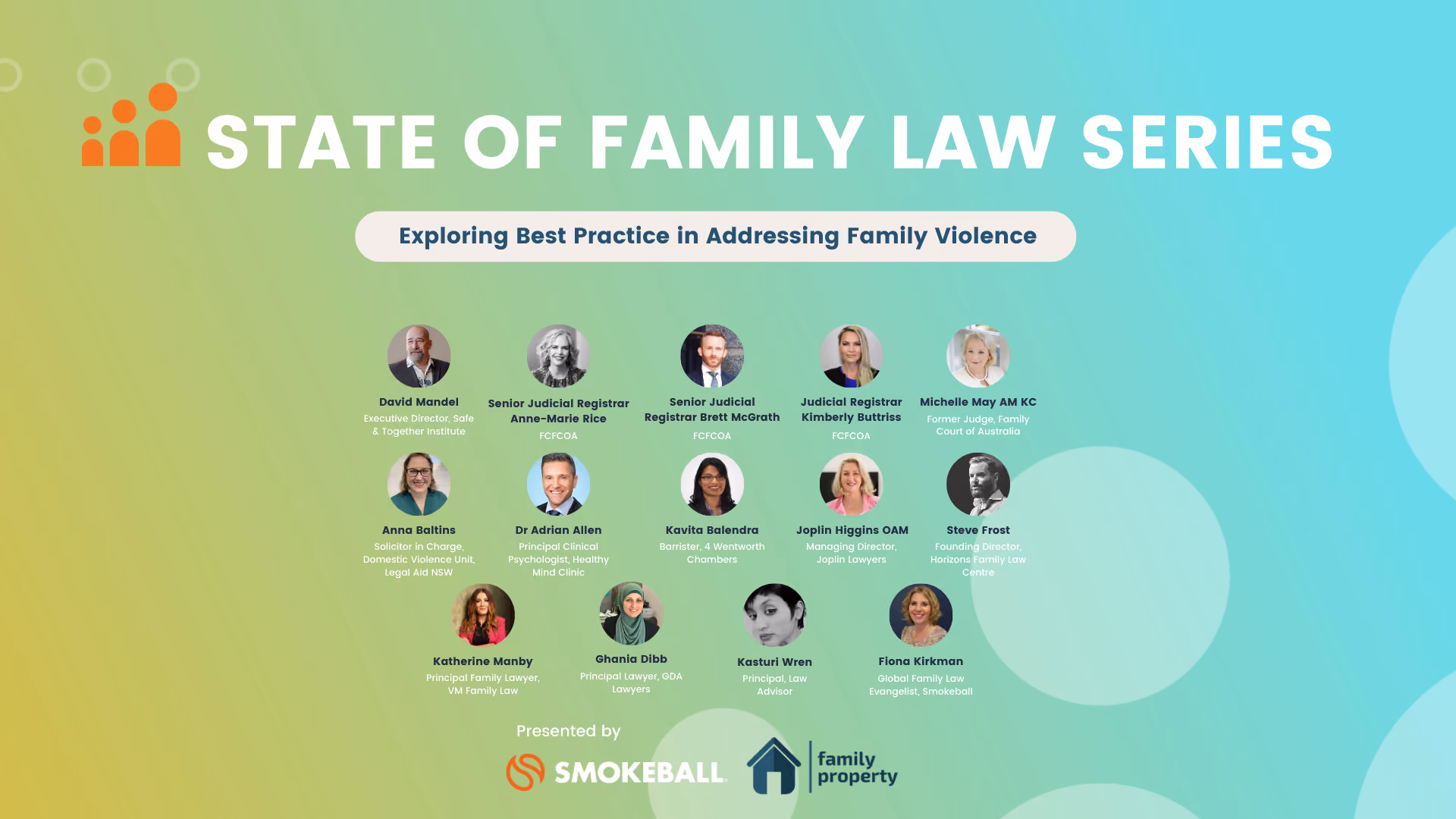 Smokeball and FamilyProperty's State of Family Law Series: Empowering Family Law Professionals on How to Best Address Family Violence Matters