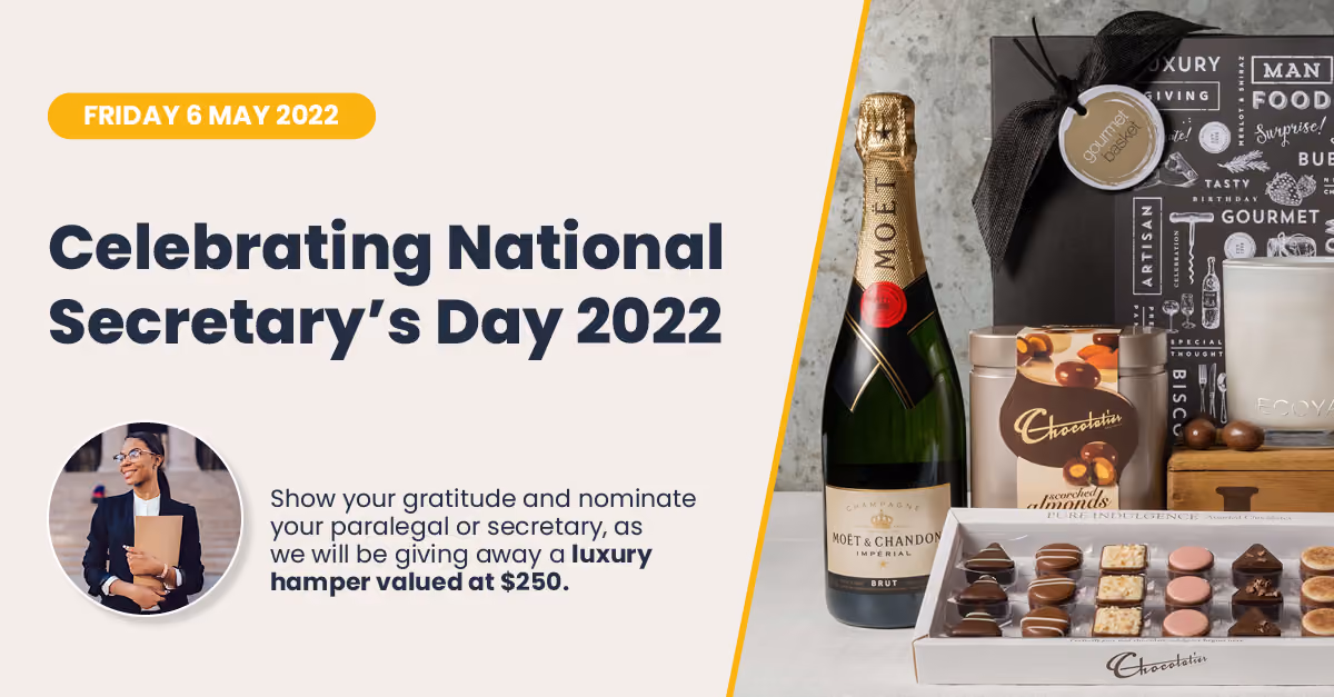 Celebrate Your Unsung Hero - The Search for Australia’s Best Legal Secretary Underway