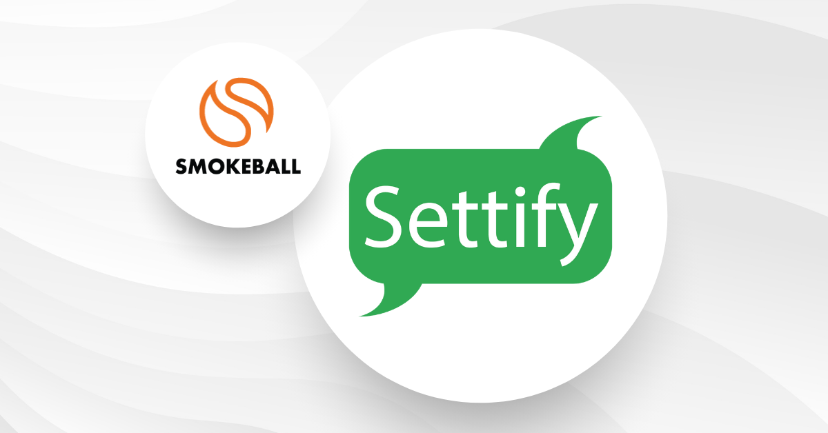 Smokeball Now Integrates Seamlessly with Settify for Family Lawyers