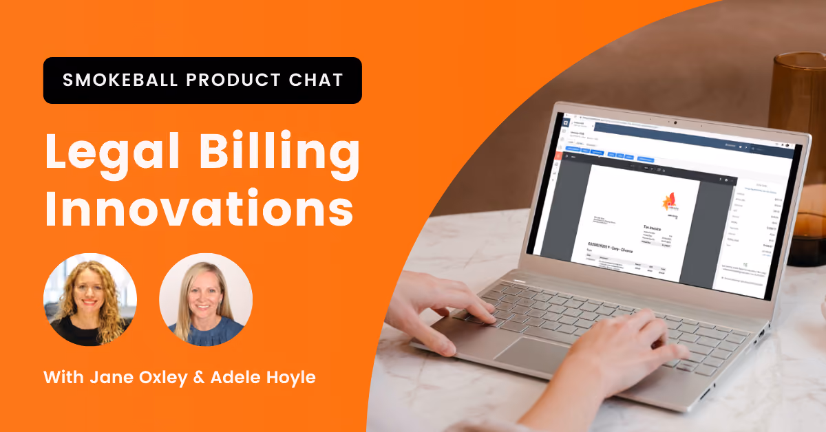 Smokeball Product Chat - Legal Billing Innovations