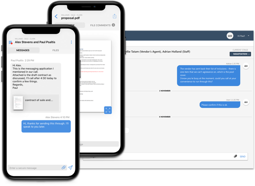 Smokeball Communicate - Secure file Sharing and messaging securely connecting lawyers with their clients