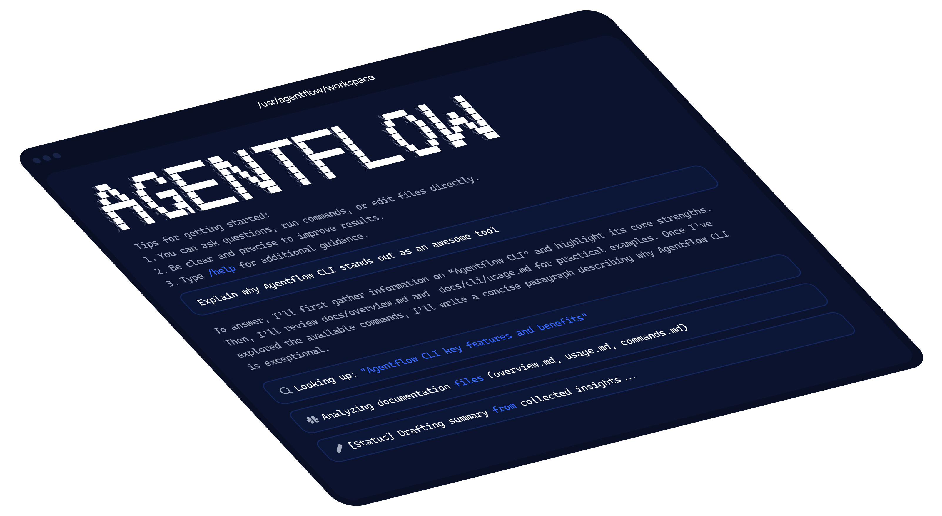 Automate Your Computer With AI - Agentflow Webflow Template