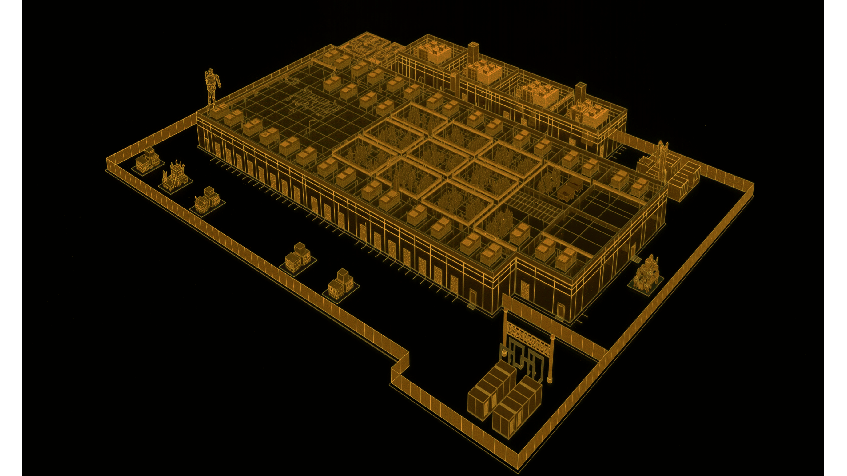 AI data center facility