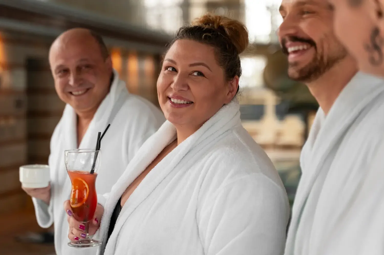 Corporate team spa day at DASA Spa on the San Antonio Riverwalk