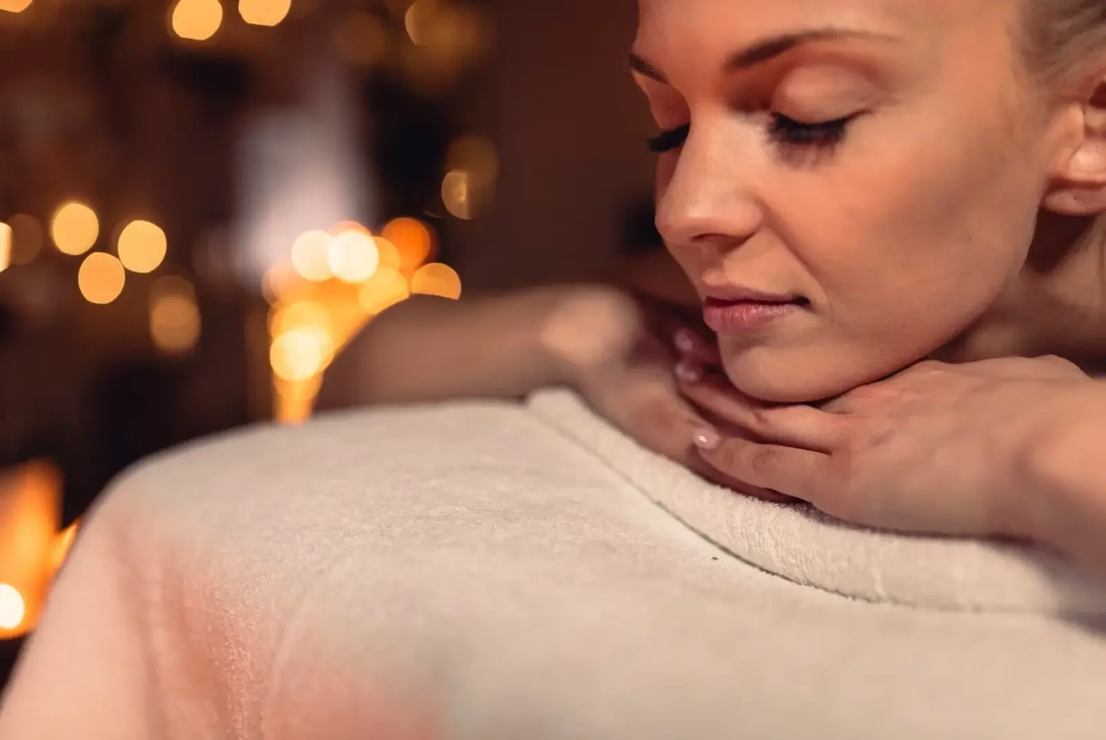 Guest enjoying a day spa service at DASA Spa
