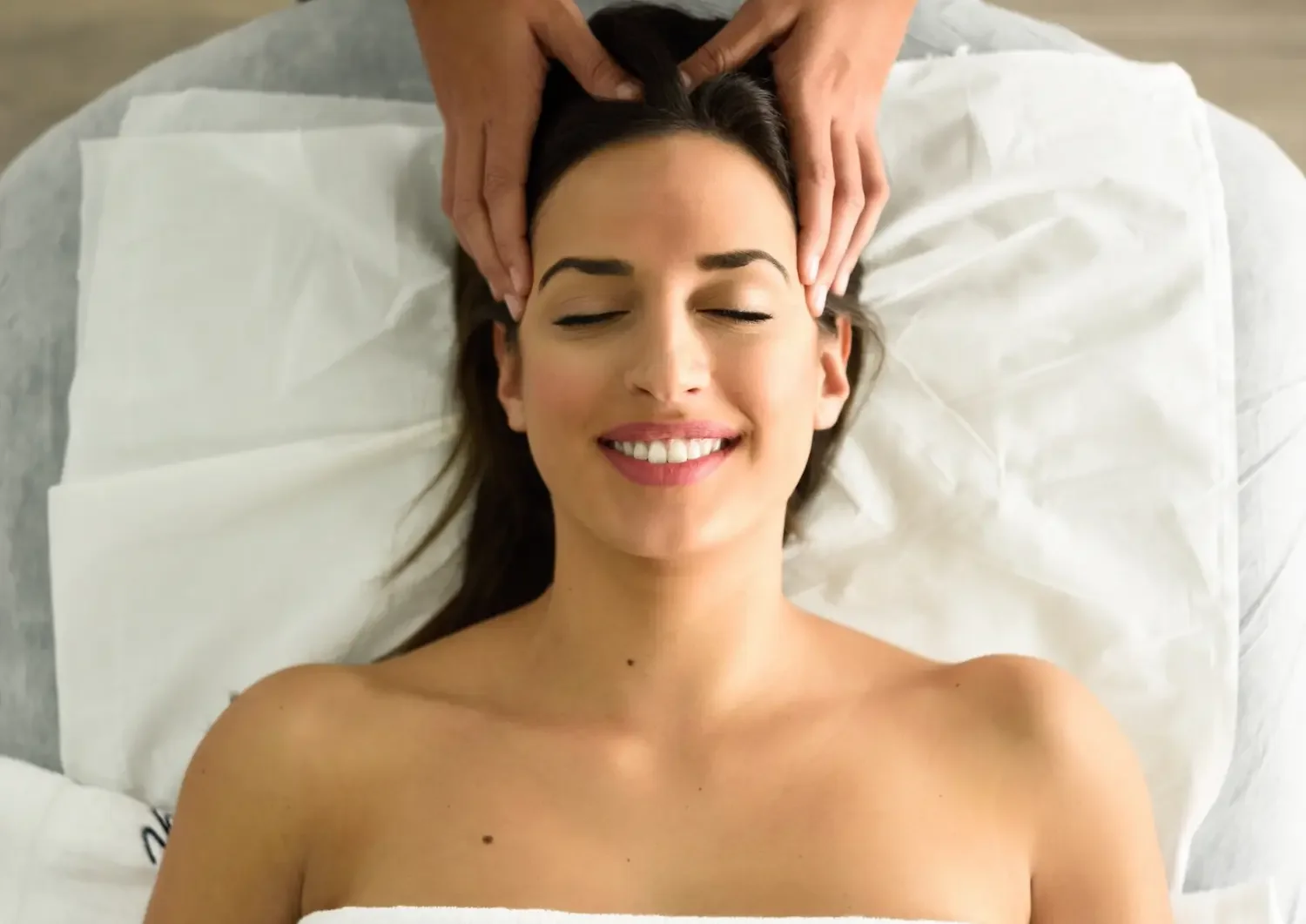 Head spa scalp treatment at DASA Spa on the San Antonio Riverwalk