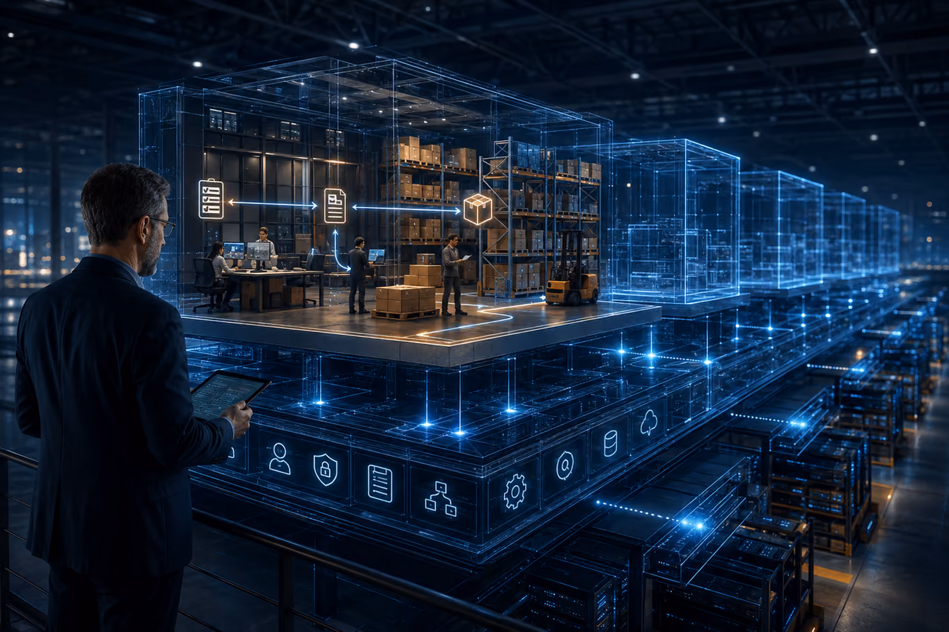 Software architect overseeing the first operational ERP module built on a shared platform foundation.