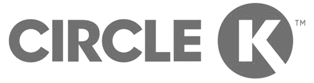 Circle K brand name in stylized gray italic font.