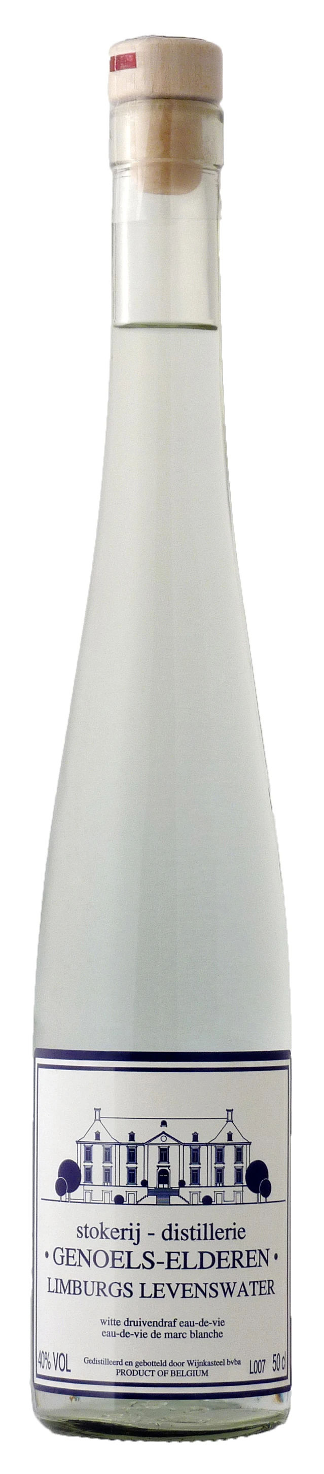 Genoels-Elderen Levenswater Wit - 50 cl 40 % alc vol