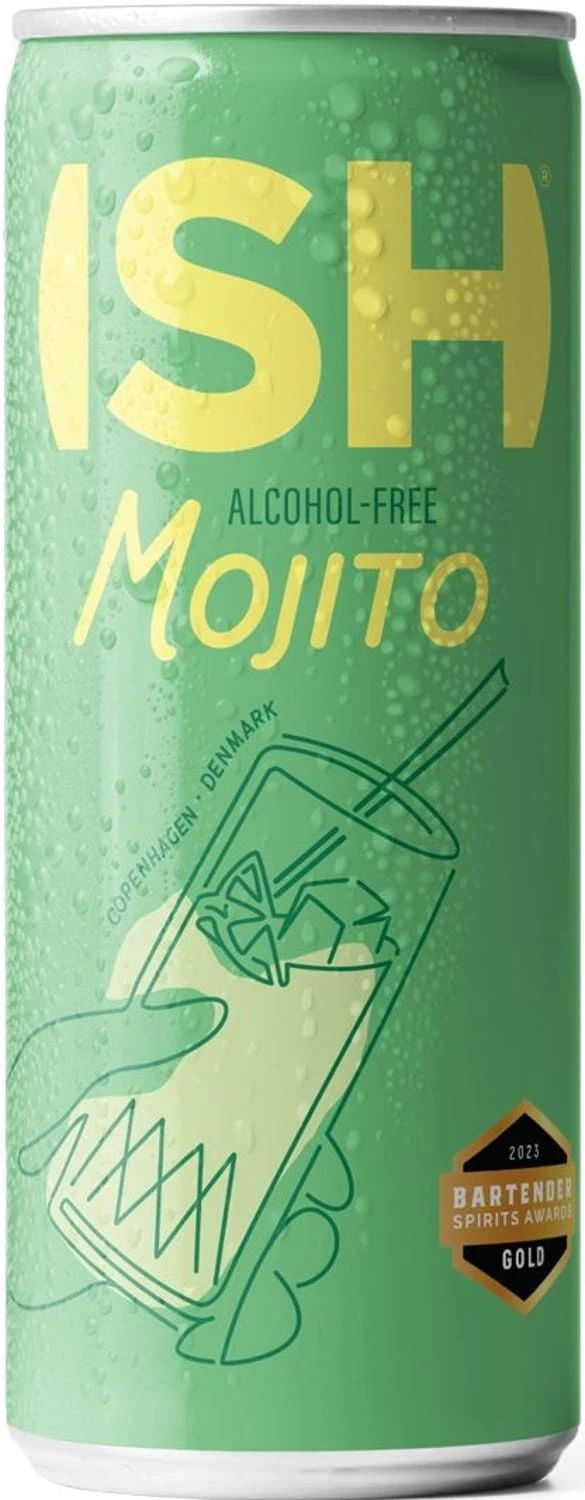 ISH RTD mojito - 0,0% (tray of 12 cans)