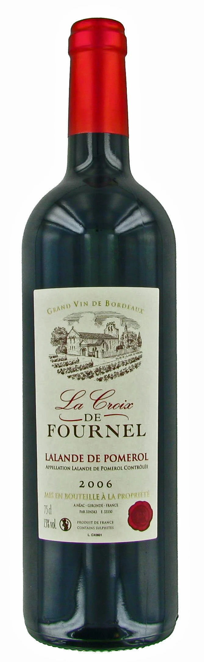 Lalande Pomerol La Croix de Fournel