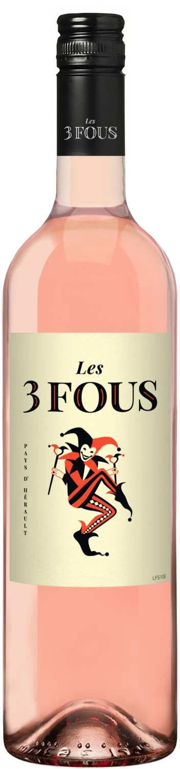 Les 3 Fous Rose de l'Herault
