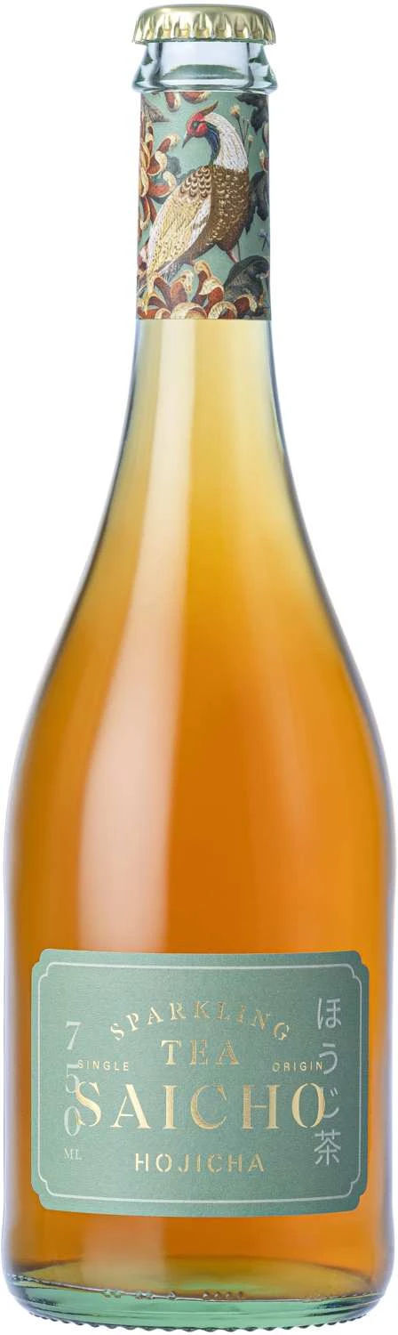 Saicho Hojicha Sparkling Tea 75cl - 0.0%