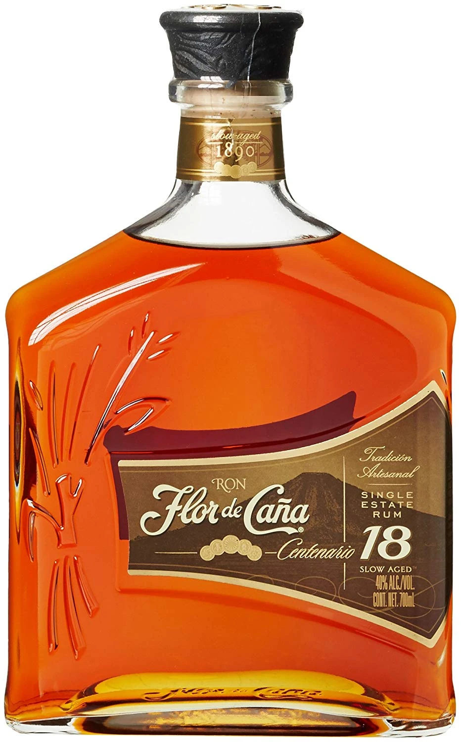 Flor de Caña Rum Centenario Gold 18y - 70cl - 40°