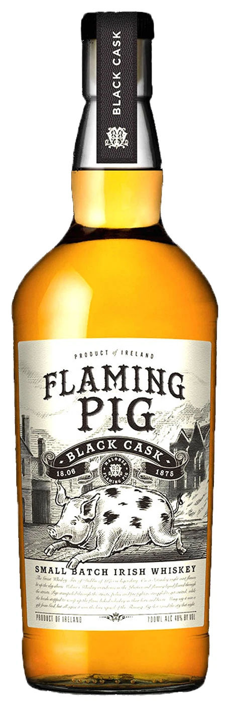 Flaming Pig - Black Cask 40 % - 70 cl - Ireland