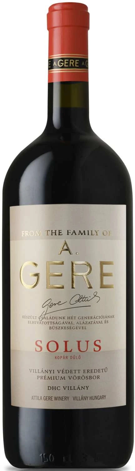 Gere Attila Merlot Solus - Magnum - Bio