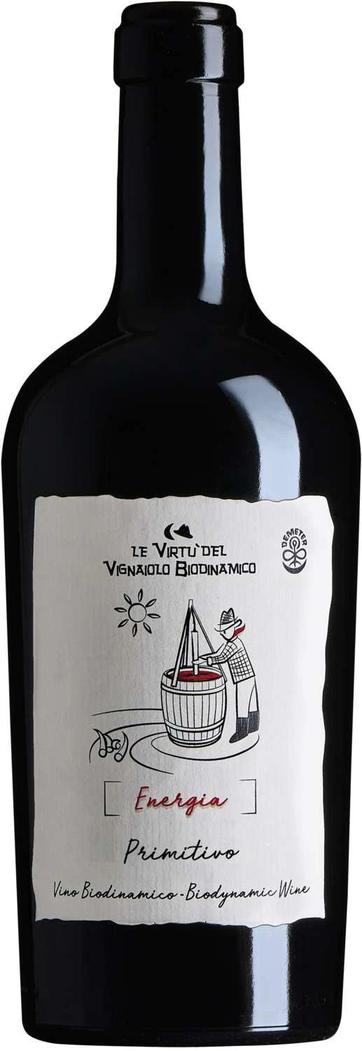 Le Virtú Del Vignaiolo Biodinamico Primitivo - Bio