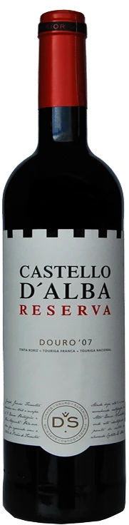 Castello D'Alba Tinto Reserva - Magnum in houten geschenkkist