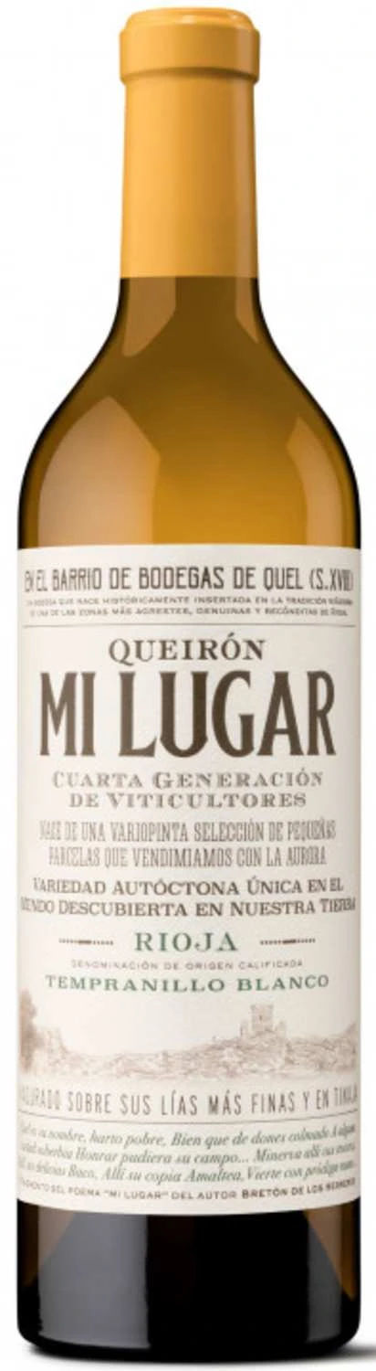 Bodegas Ontañón Queirón Mi Lugar Tempranillo Blanco D.O.Queirón