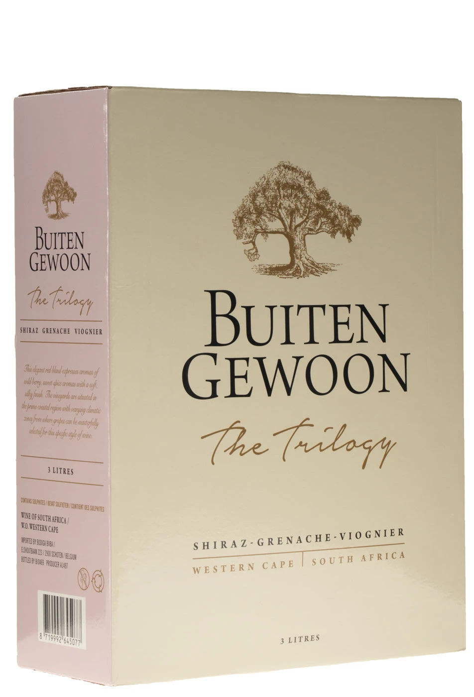 Buitengewoon The Trilogy" BIB 3 liter - Shiraz Grenache Viognier