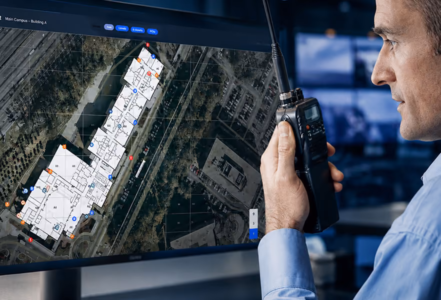 Digital Mapping live facility map
