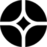 Image of a logo in black and white.