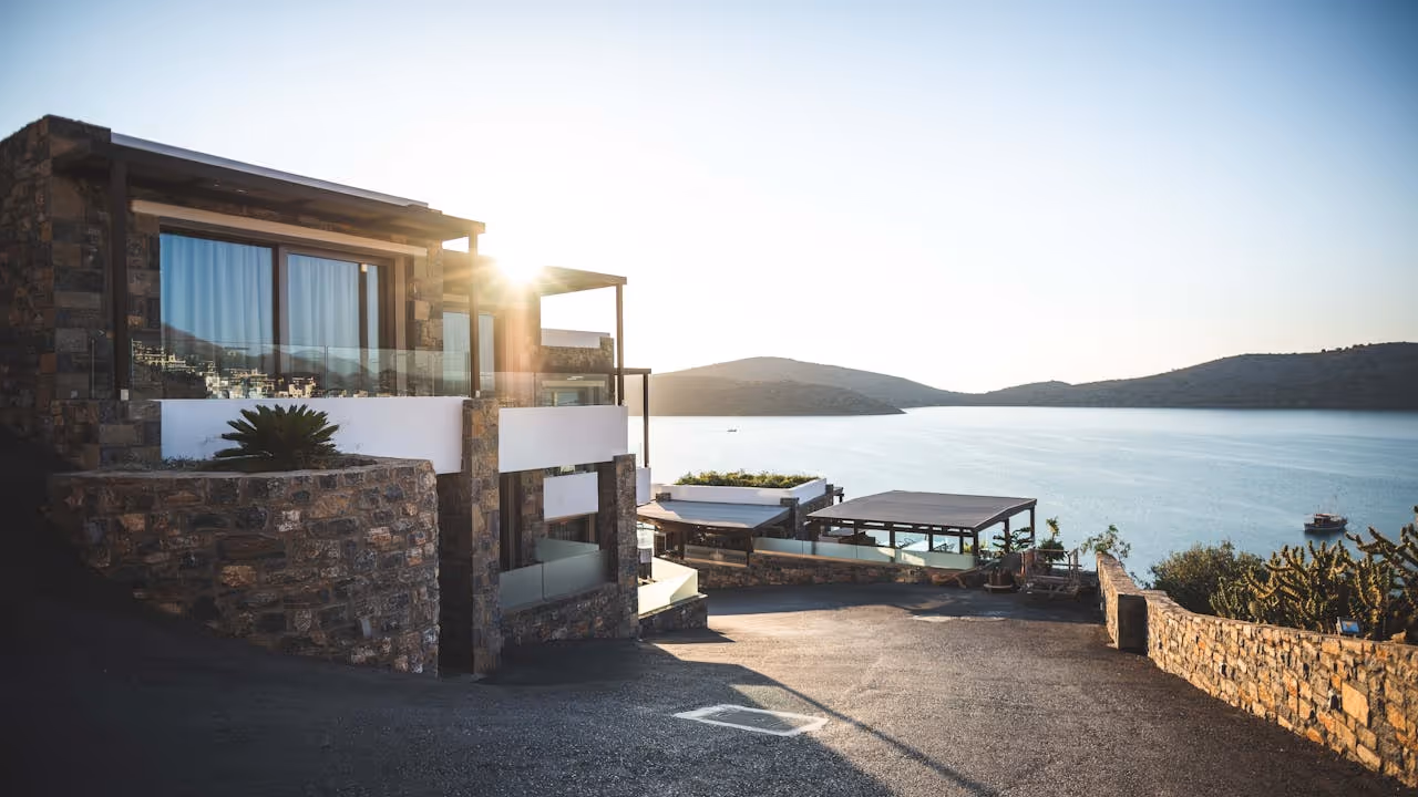 image of a house with sea views.