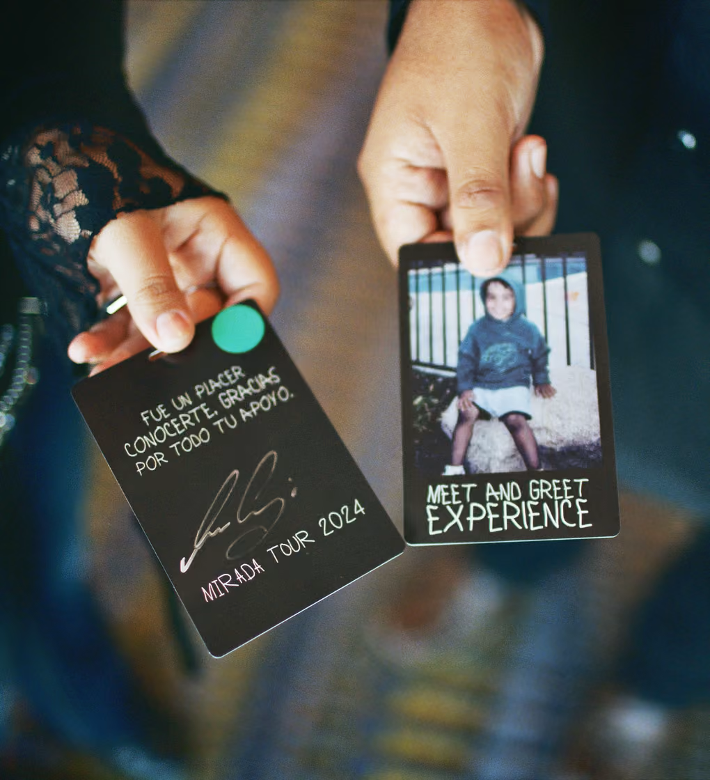 VIP experience at a Merchdrop show