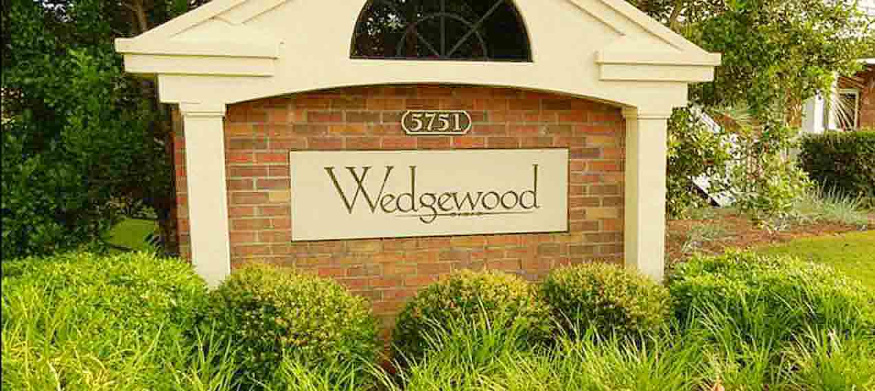 Wedgewood sign