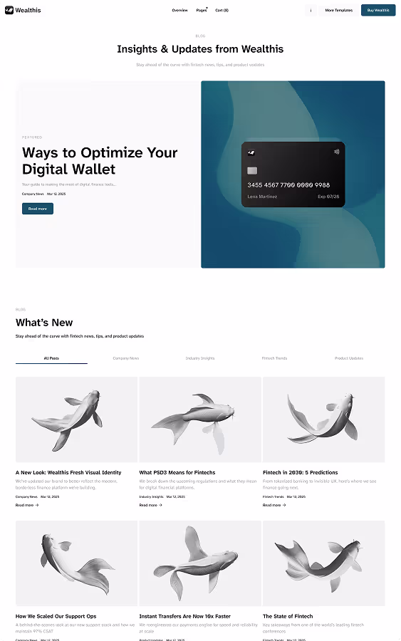 Blog Page Preview