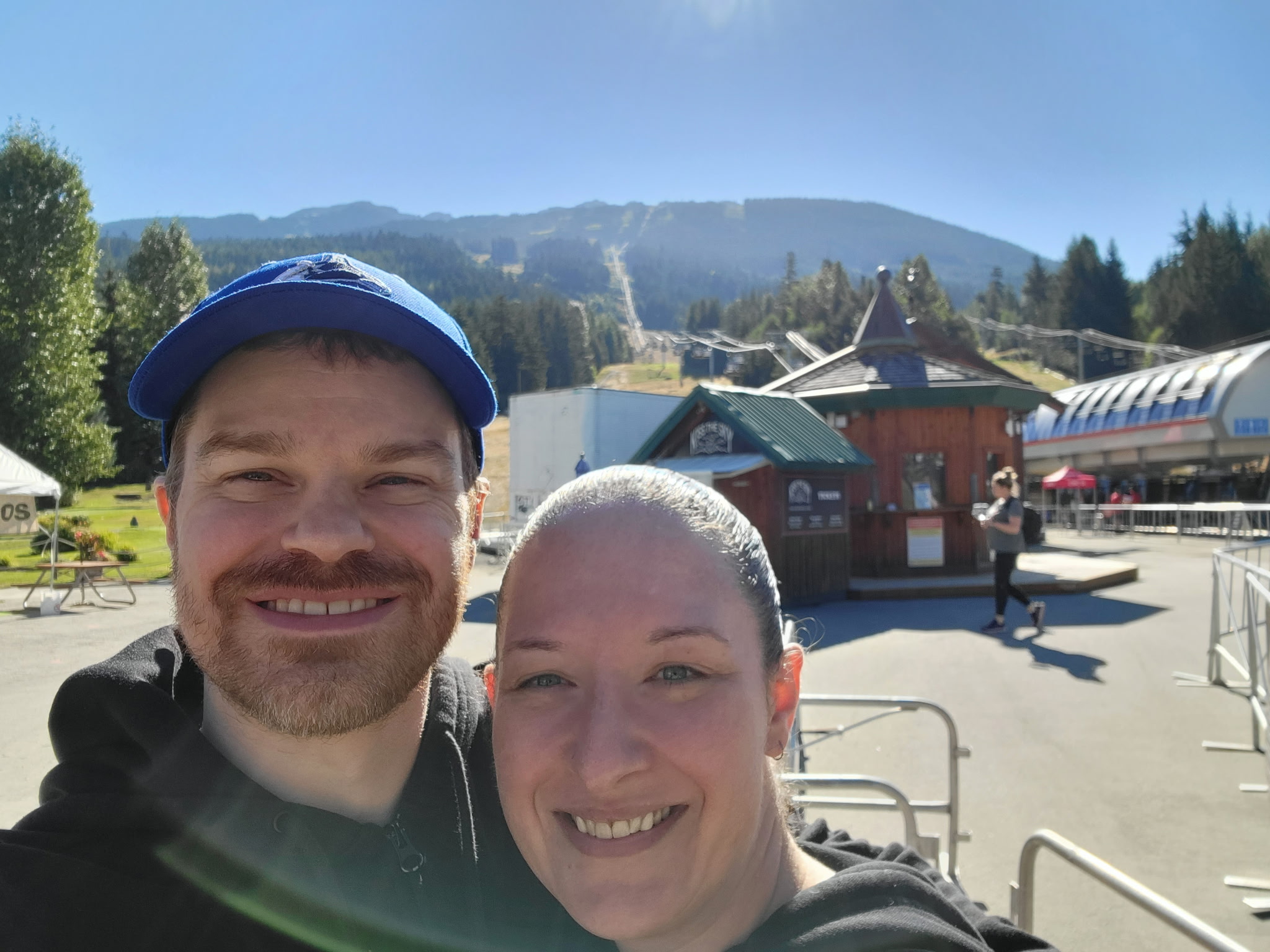 Richard and Kimberley enjoying weekend getaway in Whistler, BC 2025