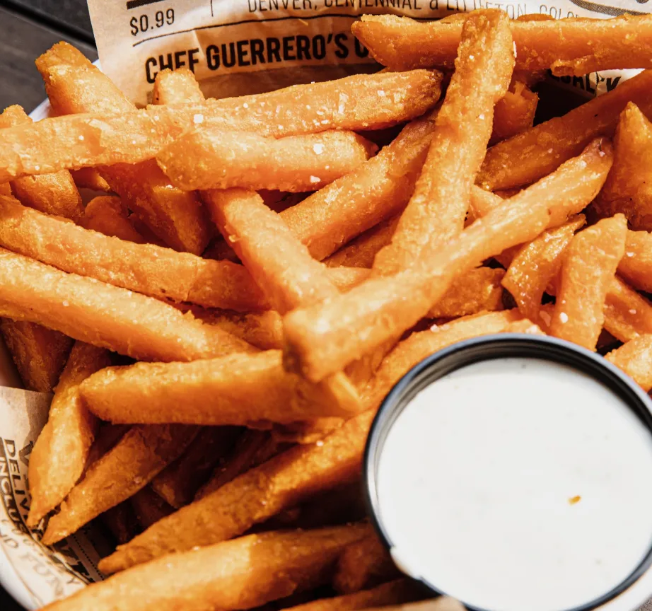 Sweet potatos fries