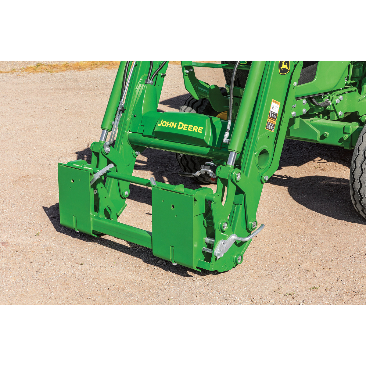 Loader Carrier Adapter in field
